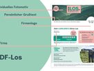 PDF-Geschenklos mit Beschreibung für Geschäftskunden