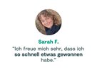 Kundenstimme von Sarah zur Klimalotterie ClimaClic