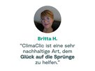 Kundenstimme von Britta zur Klimalotterie ClimaClic