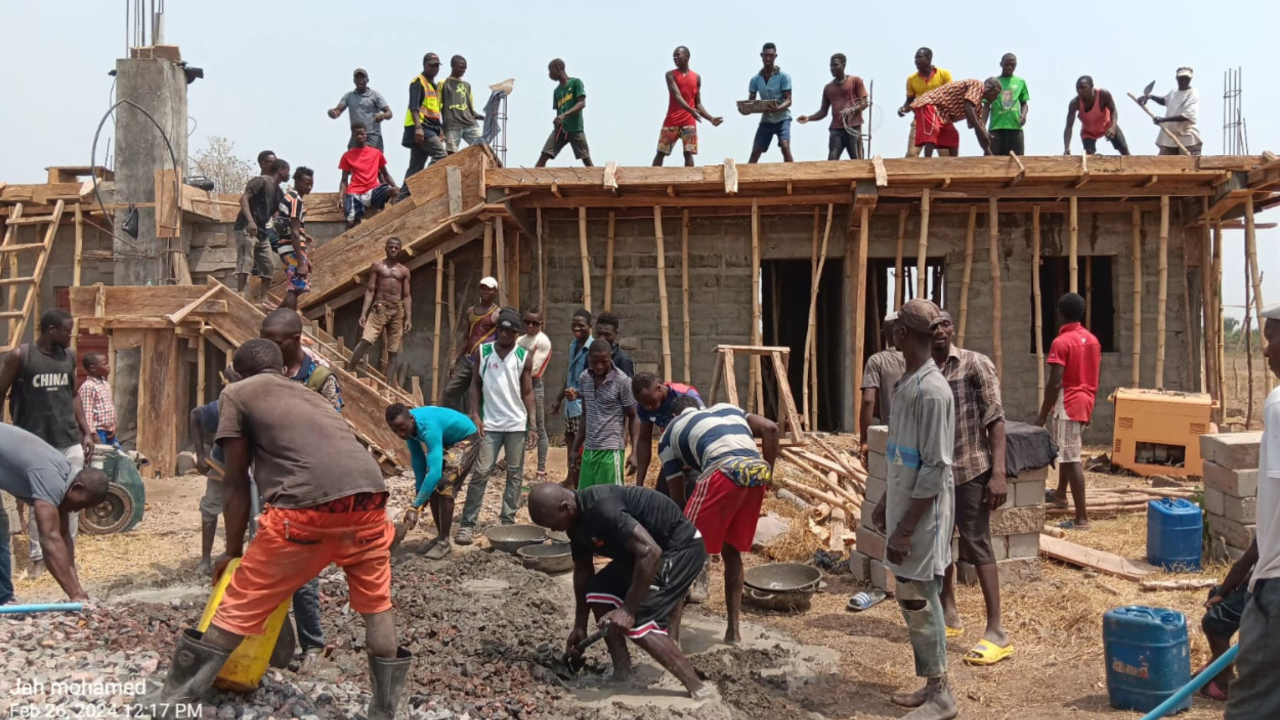 Weltweit e.V. - Projektfortschritt Sierra Leone