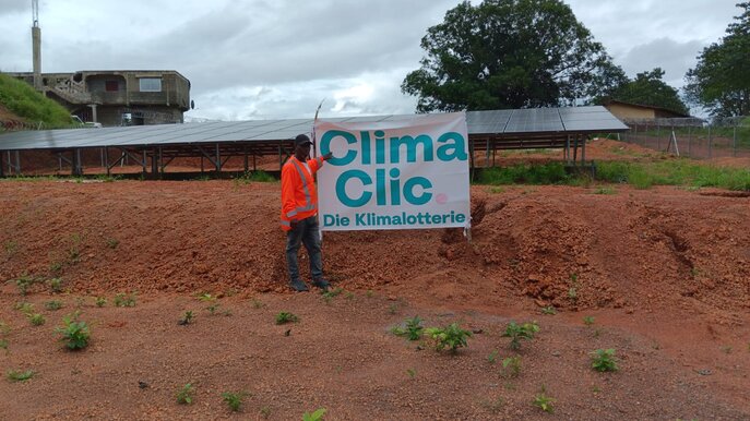 Weltweit e.V. mit ClimaClic Banner