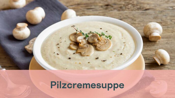 Pilzcremesuppe